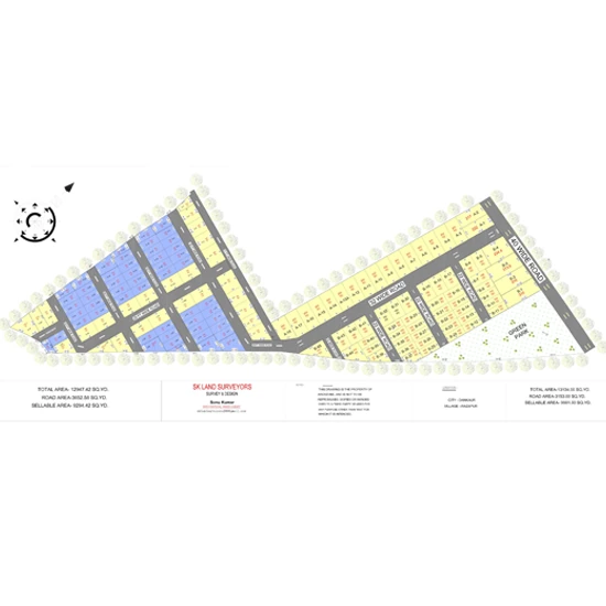 Paradise City site plan